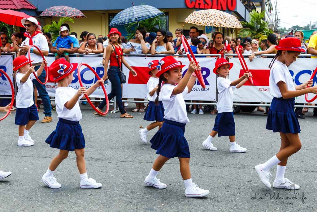 Costa Rican Holidays, parade,