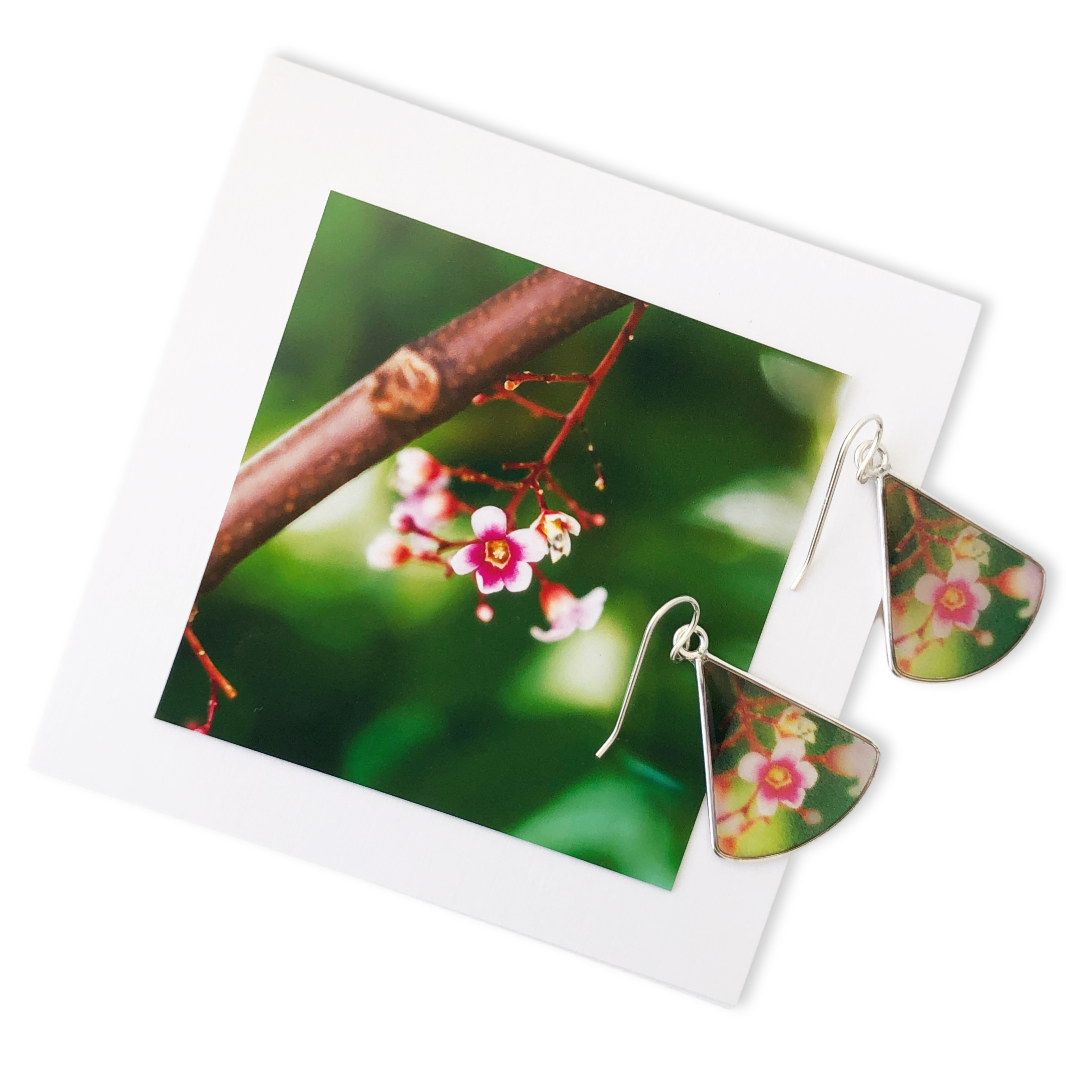 starfruit blossom photo jewelry